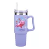 Paladone Minecraft copo isolado roxo com palhinha, 900 ml