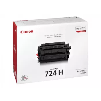 Toner Canon CRG-724H, 1 unid., original, preto