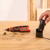 Lixadora elétrica com bateria com acessórios 12 V CASALS CMG1205BC