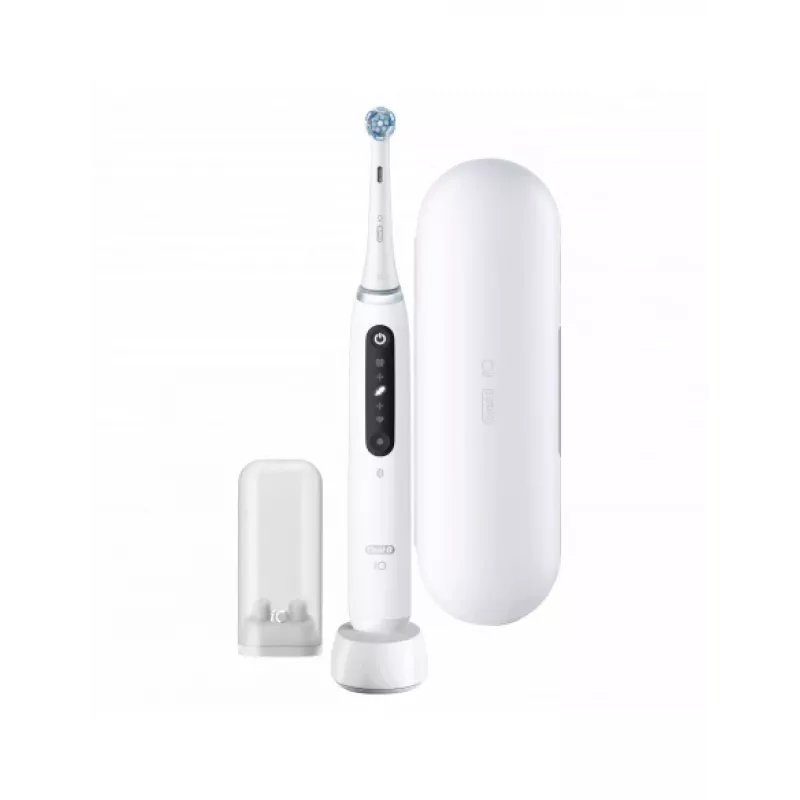 Escova de dentes elétrica Oral B IO5 com estojo Quite White 1 unid.