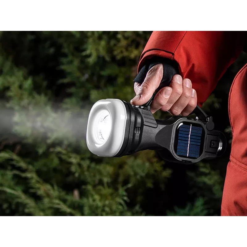 Lanterna TRACER Camping Torch 47140 solar recarregável, à prova de água