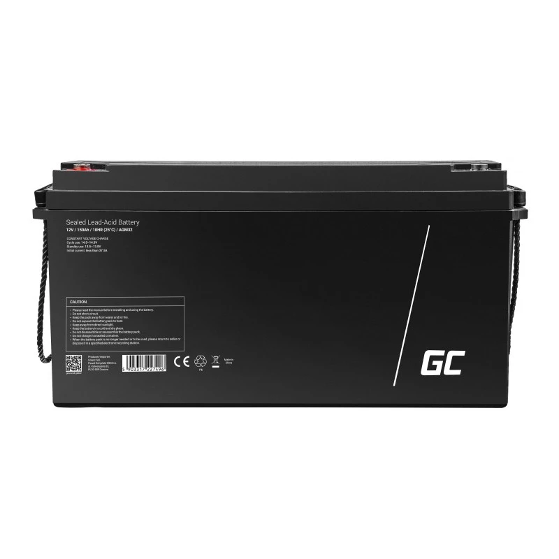 Bateria AGM Green Cell AGM32 12V 150Ah chumbo-ácido selada