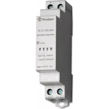 Finder 78.12.1.230.2400 - cinzento - -20 - 60 °C - CE - 110 - 230 V - 50 - 60 Hz - 24 - 24 V
