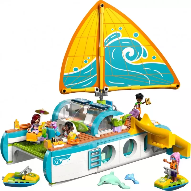 LEGO Friends 42664 Aventura de barco conjunto de construção, 685 peças, a partir dos 8 anos