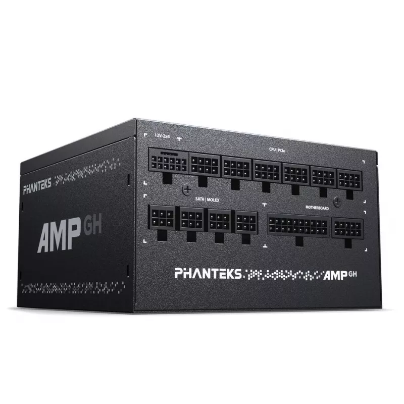 Fonte de alimentação PHANTEKS AMP GH 1200W 80 PLUS Platinum, ATX modular, 1200 W de potência de saída