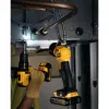 Lanterna LED articulada a bateria Dewalt 18V XR Li-Ion - unidade base