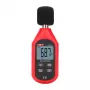 Medidor de nível sonoro UT353, gama 30–130 dB, frequência 31,5 Hz–8 kHz