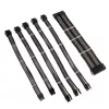 Kolink Core Adept kit de extensão de cabos entrançados, preto/cinzento escuro