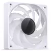 Jonsbo SL-120W ventoinha de caixa 120 mm, PWM, ARGB 5 V 3 pinos, 59,45 CFM, branca