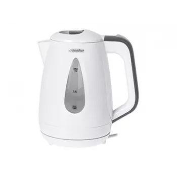 Chaleira elétrica Mesko MS 1261, capacidade de 1,7 L, 2200 W, cinzenta