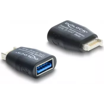 Adaptador DELOCK USB 5Gbps Type-E Key B ST para USB-A 5Gbps