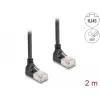 Cabo de patch Ethernet Delock 80282 preto