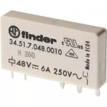 Relé de potência PCB Finder 24 VDC 170 mW (34.51.7.024.4010)