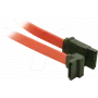 Cabo SATA ShiverPeaks AK SATA 03 LG 30 cm angular – cabo de dados interno, ficha em ângulo reto