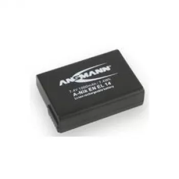 Bateria Ansmann A-NIK EN EL 14 iões de lítio 1000 mAh