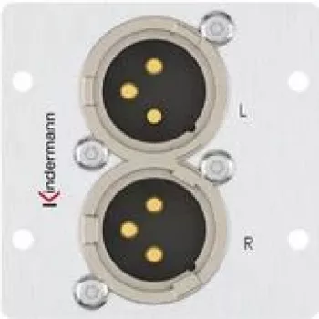 Tomada XLR Kindermann 7444000578