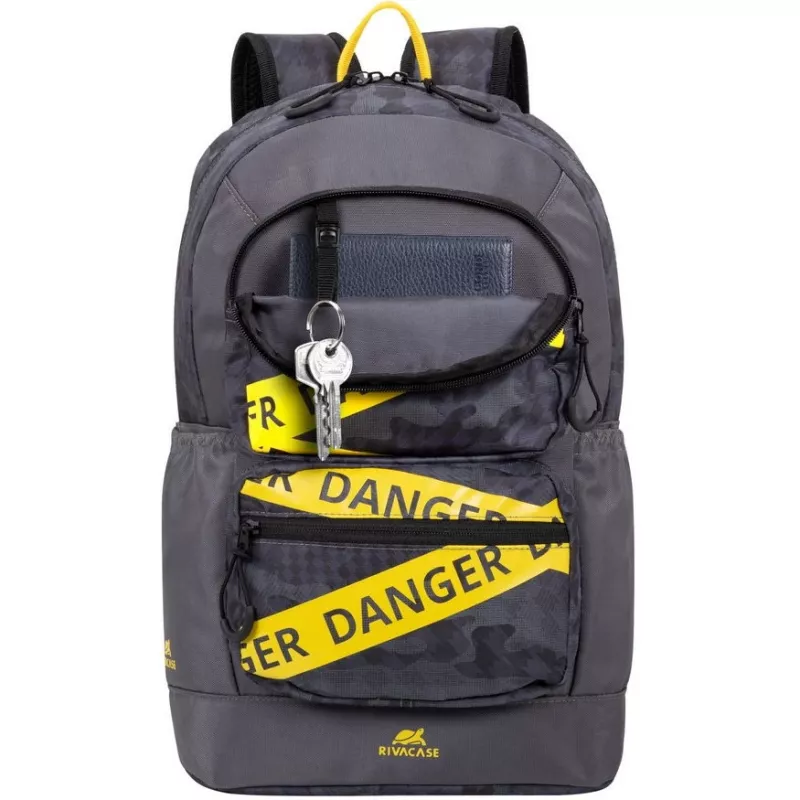 Mochila para portátil Urban 14L 13.3/5421 cinzento camuflado Rivacase