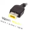 Fonte de alimentação para portátil Akyga AK-ND-52 19,5 V / 6,15 A, 120 W, ficha Slim-Tip, para Lenovo