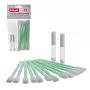 Conjunto de limpeza de equipamentos ActiveJet AOC-303 — 12 cotonetes brancos para teclados, universal