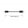 Cabo USB DeLOCK 85723 USB 2.0 1,1 m USB A USB C/Micro-USB B preto