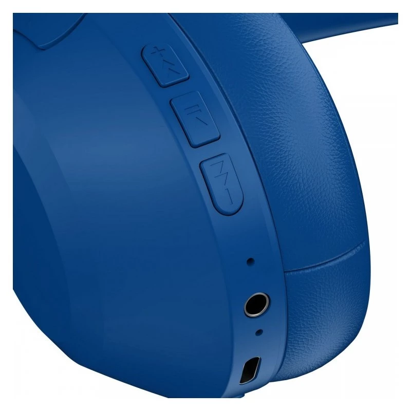 Auscultadores sem fios Defender Fre Emotion B490 — azul, on-ear, Bluetooth, microfone integrado