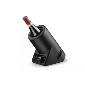 Frigorífico de vinho Caso VinoCase preto 615 – armazenamento de vinho refrigerado compacto, independente