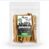 Snack para cães UNISZKI Artigo mastigável de pele de veado 100 g — snack natural para cães