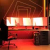 Fita LED Twinkly TWD200STP-TEU faixa interior multicolorida, 5 cm de espaçamento, IP20, cabo transparente