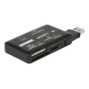 Leitor de cartões SuperSpeed USB DeLOCK CF SD Micro SD MS M2 xD 5 Gbps
