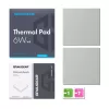 Pad térmico GrauGear G-TMP-6W 100×100×1 mm, condutividade térmica 6 W/m·K