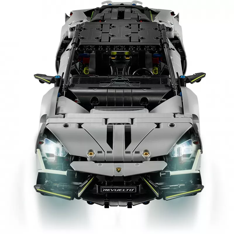 LEGO Technic Supercar Lamborghini Revuelto 42214 — modelo detalhado à escala 1:10, 1.135 peças
