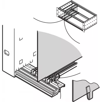 SCHROFF TRENNBLECHE 6U 220T - Acessório de Rack (34562764)