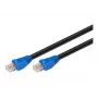 Goobay Cat 6 U/UTP 40m Cabo de rede (UTP) - preto (40m, RJ-45, RJ45, CAT6 U/UTP Cabo de rede (UTP), preto)