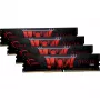 DIMM 32 GB DDR4-3200 (4x 8 GB) Quad-Kit, memória F4-3200C16Q-32GIS, Aegis, INTEL XMP