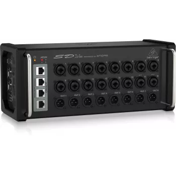 Stagebox Behringer SD16 preto metal