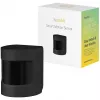 Detetor de movimento Hombli HBSM-0100 — sensor de parede PIR sem fios, alcance de 8 m, a pilhas, preto