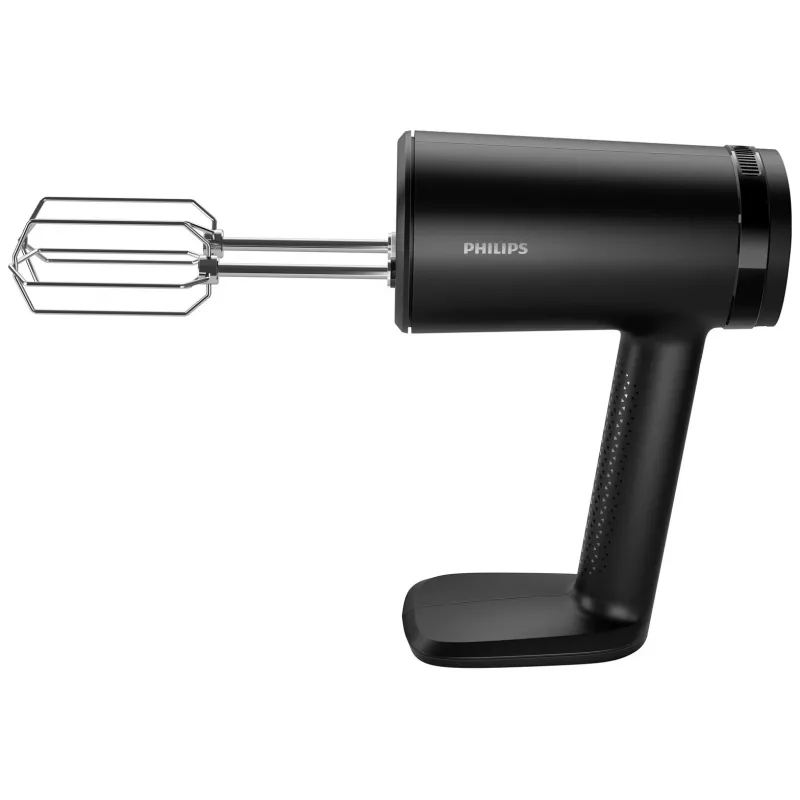 Batedeira manual Philips HR3781/00 — 500 W, preto, amassar e misturar, caixa de plástico