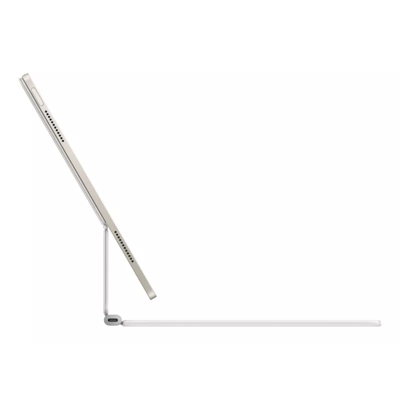 Teclado Apple Magic QWERTZ alemão branco com trackpad