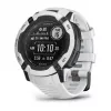 Garmin Instinct 2X Solar 2,79 cm (1,1) MIP 50 mm Digital 176 x 176 píxeis Ecrã tátil branco GPS (satélite)