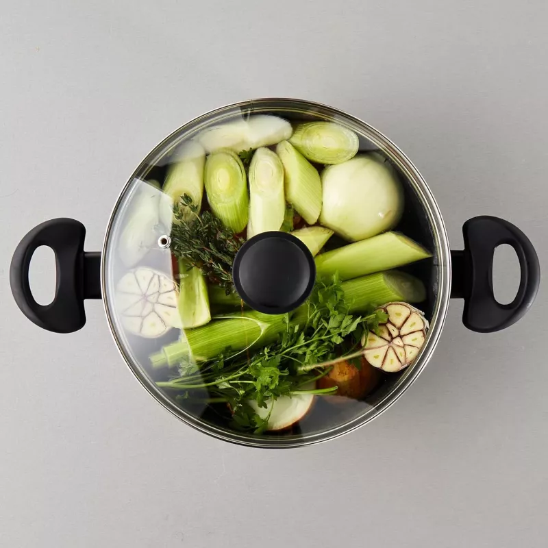 Panela Russell Hobbs RH02809EU7 24 cm Metallic Marble, panela robusta