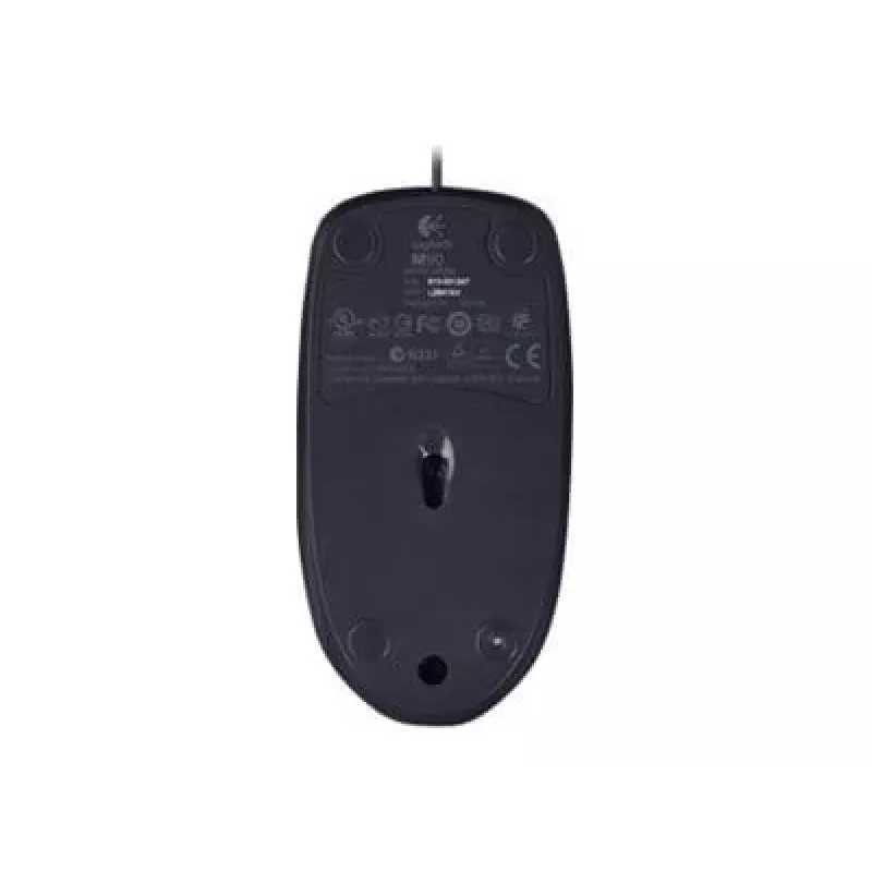 Rato ótico de escritório com fio Logitech M90 — 1000 DPI, para ambas as mãos, USB Type-A, preto