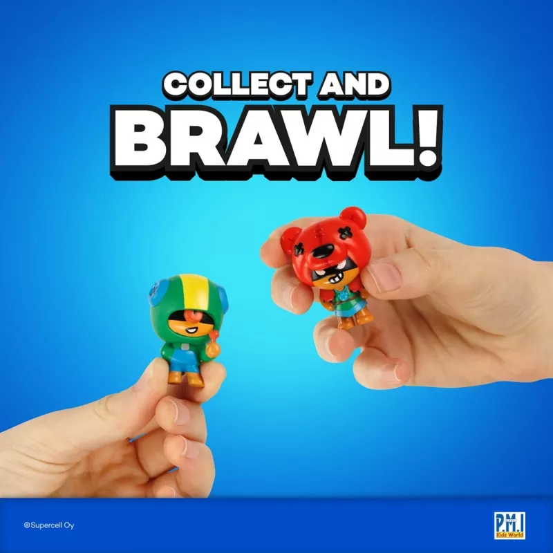 Figuras Brawl Stars S1 – caixa Deluxe pack de 8 VER.B