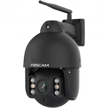 Câmara Wi‑Fi exterior Pan & Tilt Foscam SD8P (preto) 1080p visão noturna