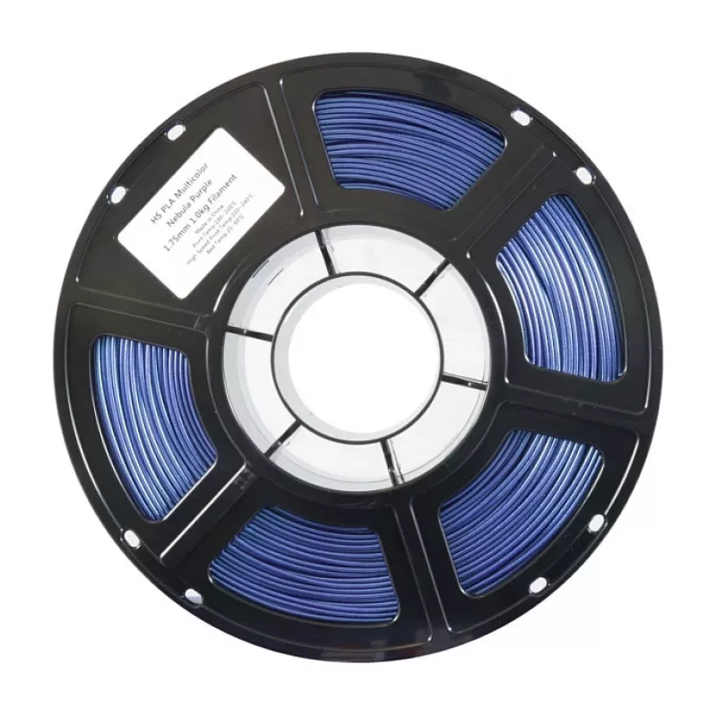 Filamento para impressora 3D FlashForge PLA 1,75 mm Nebula Lilás 1 kg