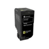Lexmark 74C20YE cartucho de toner Corporate para CS720/CS725/CX725, amarelo, 3000 páginas