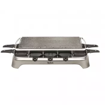 Grelhador de raclette Tefal PR457B 10 pessoas 1350 W cinzento