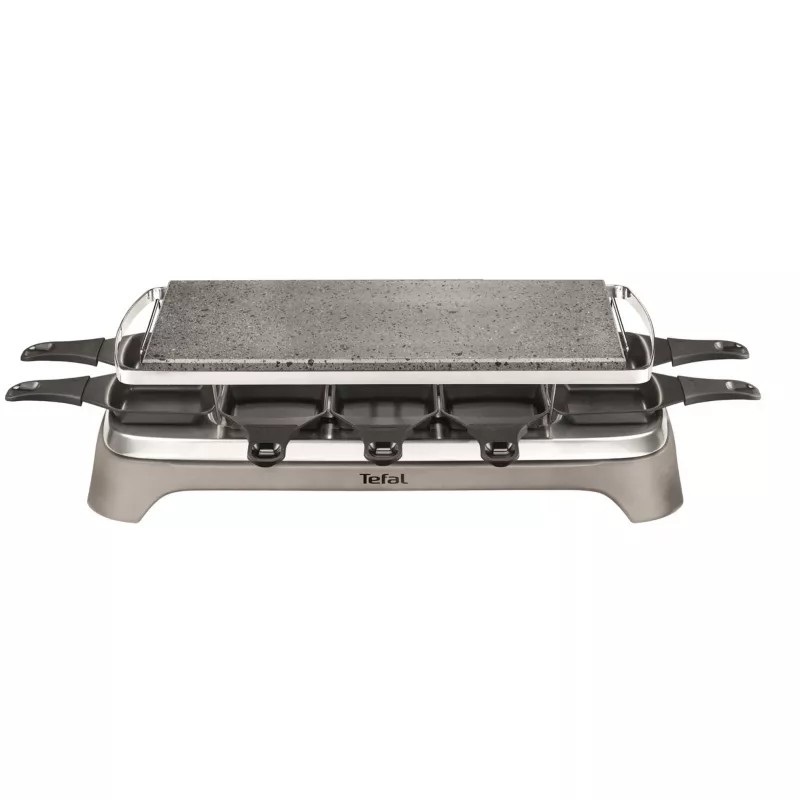 Grelhador de raclette Tefal PR457B 10 pessoas 1350 W cinzento