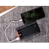 Carregador portátil TRACER EnerGen 20000 mAh, Power Delivery 20W, entrada USB-C, 2 saídas USB-A, suporte para 3 dispositivos, laranja