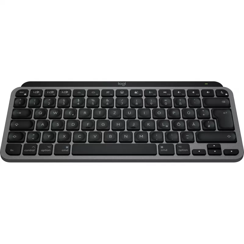 Teclado Logitech MX Keys Mini para Mac QWERTZ alemão preto cinzento