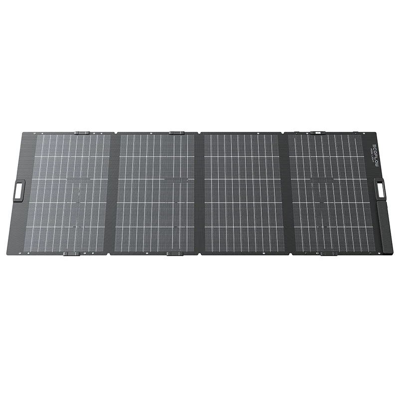 Painel solar leve EcoFlow 400W silício monocristalino